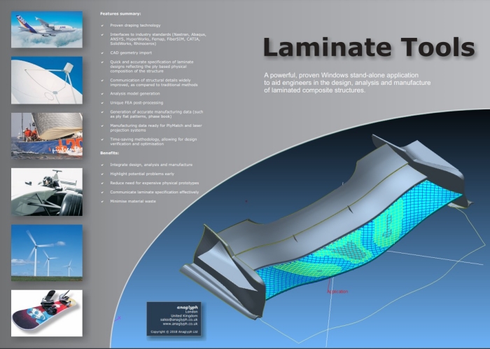 복합소재 드레이핑 해석, Laminate tools, PlyMatch 