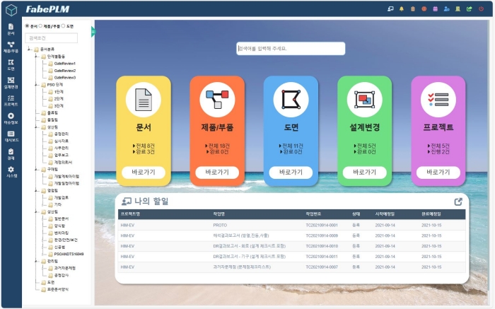 전체 제품 수명주기 관리 솔루션, FabePLM_유라  